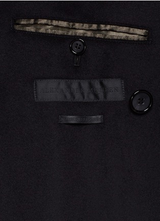  - ALEXANDER MCQUEEN - 混羊毛双襟外套