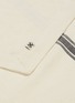 细节 –点击放大 - PONY RIDER - Admiral拼色条纹纯棉桌布－米色及黑色