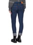 背面 - 点击放大 - STELLA MCCARTNEY - 品牌名称条纹折叠裤脚口修身牛仔裤