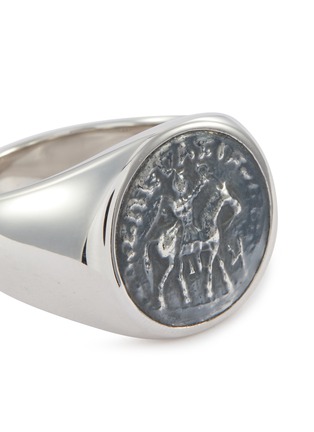 细节 - 点击放大 - TOM WOOD - Coin做旧感硬币镶嵌纯银戒指