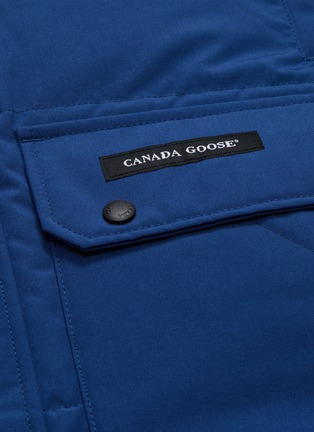  - CANADA GOOSE - Emory郊狼毛边饰连帽绗缝羽绒派克大衣