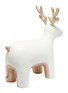 模特儿示范图 - 点击放大 - ZUNY - 巨型驯鹿摆设－白色及金色