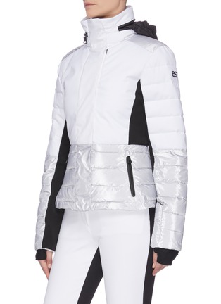 细节 - 点击放大 - ERIN SNOW - SARI拼接设计立领绗缝夹棉功能滑雪夹克