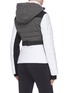 背面 - 点击放大 - ERIN SNOW - Kat腰带拼接设计夹棉功能混美丽诺羊毛连帽滑雪夹克