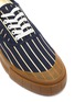 细节 - 点击放大 - GOOD NEWS - 'Hurler 2' pinstripe cotton sneakers