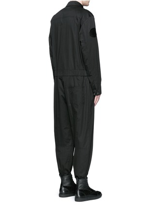 背面 - 点击放大 - ALEXANDERWANG - 几何徽章纯棉工装连体裤