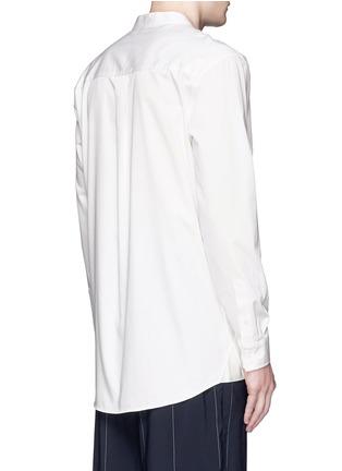 背面 - 点击放大 - ALEXANDERWANG - 长款小立领纯棉衬衫