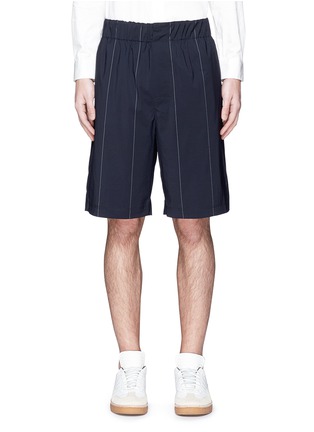 首图 - 点击放大 - ALEXANDERWANG - 拼色细条纹短裤