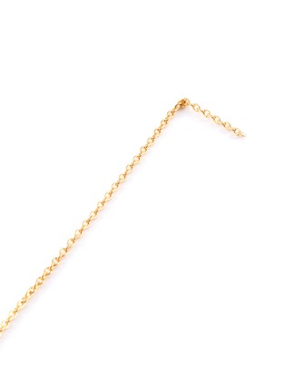 细节 - 点击放大 - SHIHARA - 'Chain' 18k yellow gold drop earrings – 200mm