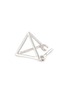 细节 - 点击放大 - SHIHARA - 'Triangle' 18k white gold pyramid single earring – 10mm