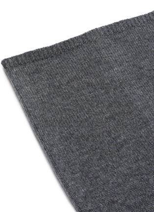细节 –点击放大 - OYUNA - Travel羊绒针织束发带－灰色