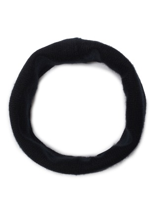 首图 –点击放大 - OYUNA - Travel羊绒针织束发带－黑色