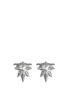 首图 - 点击放大 - MELVILLE FINE JEWELLERY - Eastern Light' diamond 18k white gold spike earrings
