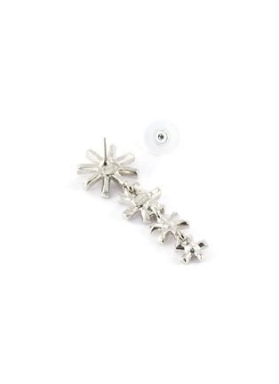 细节 - 点击放大 - KENNETH JAY LANE - 仿水晶花卉造型镀金耳环