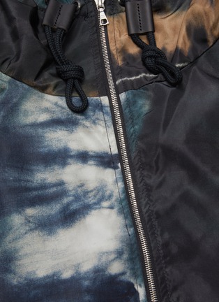  - DRIES VAN NOTEN - 扎染效果连帽派克大衣
