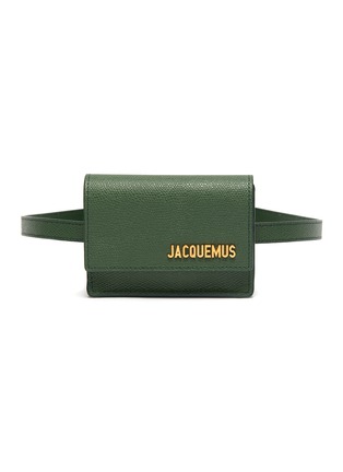 首图 - 点击放大 - JACQUEMUS - La ceinture Bello迷你品牌名称小牛皮腰包