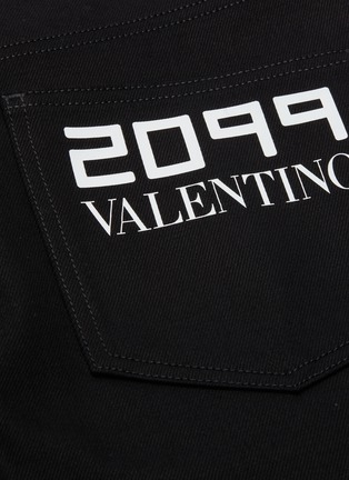  - VALENTINO GARAVANI - 2099 logo印花牛仔裤