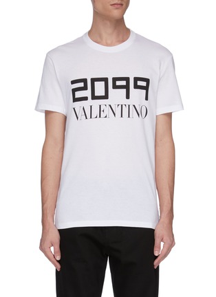 首图 - 点击放大 - VALENTINO GARAVANI - 2099 logo印花T恤