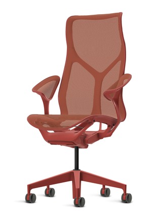 首图 –点击放大 - HERMAN MILLER - Cosm人体工学高靠背办公椅－峡谷红色