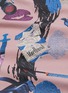  - INDICE STUDIO - Clues抽象图案英文字纯棉T恤