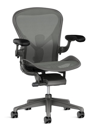 首图 –点击放大 - HERMAN MILLER - Aeron B-size chair – Graphite