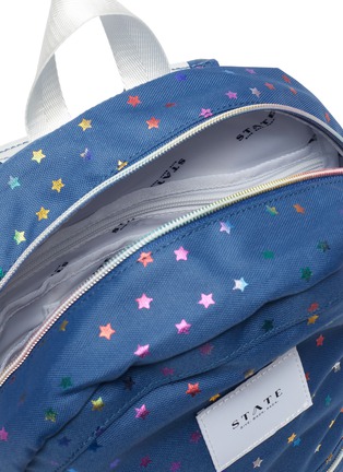 细节 - 点击放大 - STATE BAGS - 幼儿款五角星图案帆布双肩包
