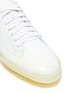 细节 - 点击放大 - MSGM - Floating品牌标志拼色厚底真皮运动鞋