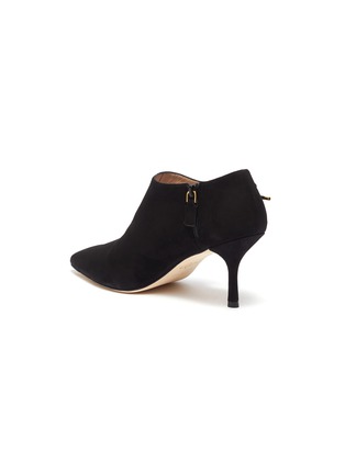  - STUART WEITZMAN - Avita侧镂空尖头绒面真皮高跟鞋