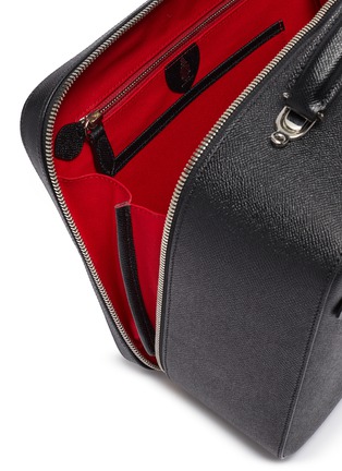 细节 - 点击放大 - MARK CROSS - 'Baker Messenger' bag in leather