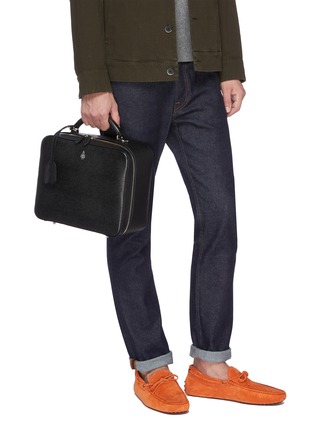 正面 -点击放大 - MARK CROSS - 'Baker Messenger' bag in leather