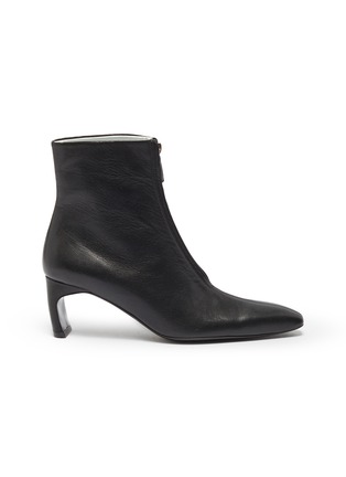 首图 - 点击放大 - ROSETTA GETTY - Zip front leather ankle boots