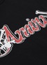  - AMIRI - x Mötley Crüe品牌名称骷髅头印花纯棉T恤
