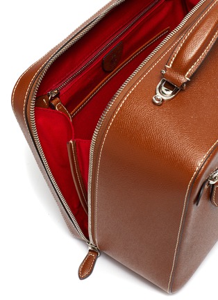 细节 - 点击放大 - MARK CROSS - 'Baker Messenger' bag in leather