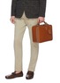 正面 -点击放大 - MARK CROSS - 'Baker Messenger' bag in leather