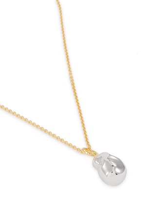 细节 - 点击放大 - J. HARDYMENT - Small Silver Pearl珍珠造型镀铑吊坠项链