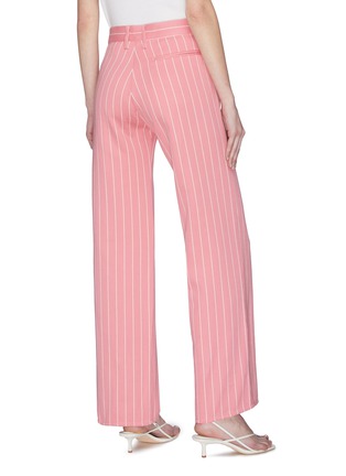 背面 - 点击放大 - MAGGIE MARILYN - POWERFUL IN PINK拼色条纹有机棉长裤