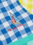  - MIRA MIKATI - 拼色格纹帆船图案纯棉针织开衫