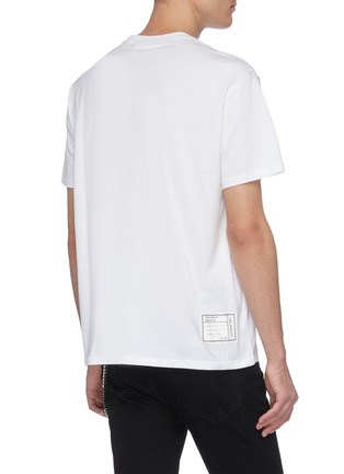 背面 - 点击放大 - NEIL BARRETT - 闪电印花纯棉T恤