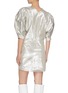 背面 - 点击放大 - ISABEL MARANT - RADELA羊腿袖金属丝线混棉连衣裙