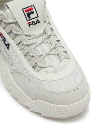 细节 - 点击放大 - FILA - Disruptor II Lite拼接设计厚底运动鞋