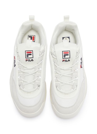 细节 - 点击放大 - FILA - Disruptor II Lite拼接设计厚底运动鞋