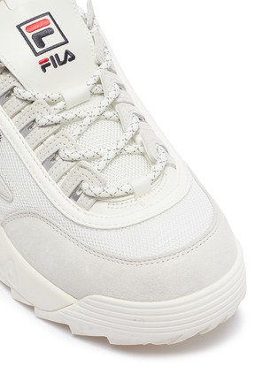 细节 - 点击放大 - FILA - Disruptor II Lite拼接设计厚底运动鞋