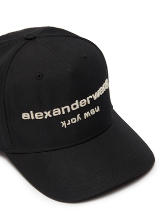 细节 - 点击放大 - ALEXANDERWANG - x 连卡佛logo刺绣棒球帽