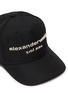 细节 - 点击放大 - ALEXANDERWANG - x 连卡佛logo刺绣棒球帽