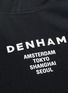  - DENHAM - x MEDICOM Full Moon品牌标志英文字连帽卫衣
