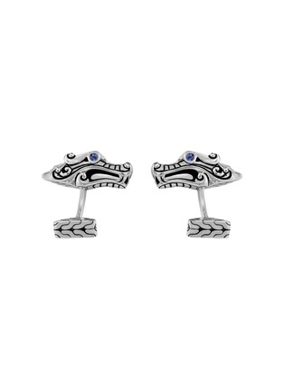 首图 - 点击放大 - JOHN HARDY - Legends Naga' sapphire silver cufflinks