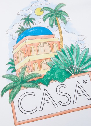  - CASABLANCA - CASA HOTEL趣味图案纯棉T恤