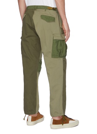 背面 - 点击放大 - FDMTL - 拼色设计翻盖口袋纯棉工装裤