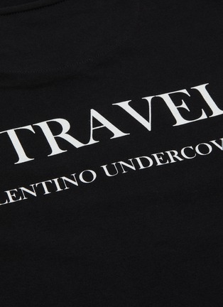  - VALENTINO GARAVANI - x UNDERCOVER TIME TRAVELLER太空主题图案纯棉T恤