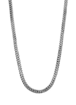 细节 - 点击放大 - JOHN HARDY - Classic Chain Tiga' silver necklace